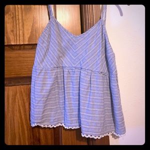 Denim tank top
